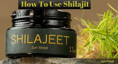 how to use shilajit